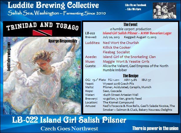 LB-022 Island Girl Salish Pilsner