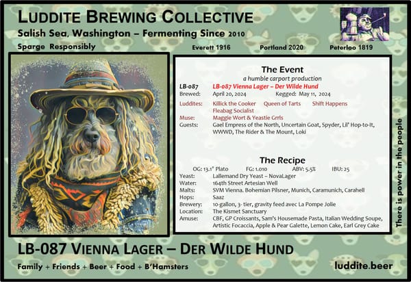 LB-087 Vienna Lager - Der Wilde Hund
