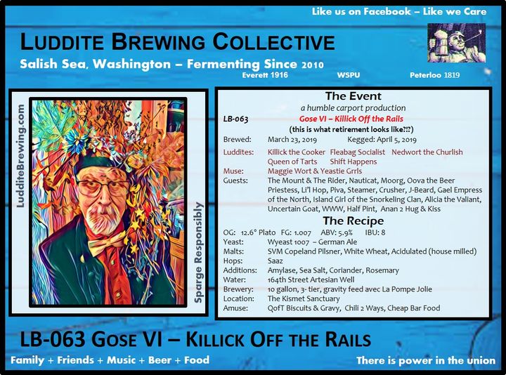 LB-063 Gose VI - Killick Off the Rails