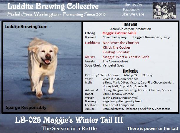 LB-025 - Maggie's Winter Tail III