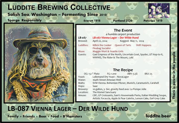 LB-087 Vienna Lager - Der Wilde Hund